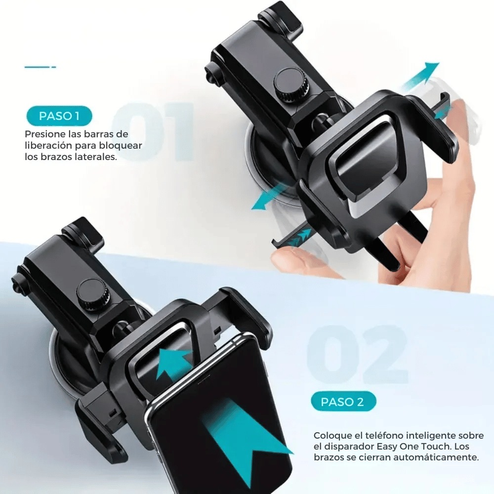 Miniatura 2 de Soporte Holder Celular Para Autos Brazo